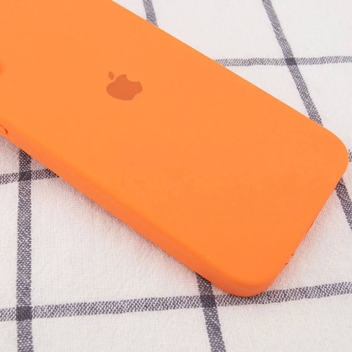 Чохол Silicone Case Square Full Camera Protective (AA) для Apple iPhone 11 Pro Max (6.5 ") Помаранчевий / Papaya