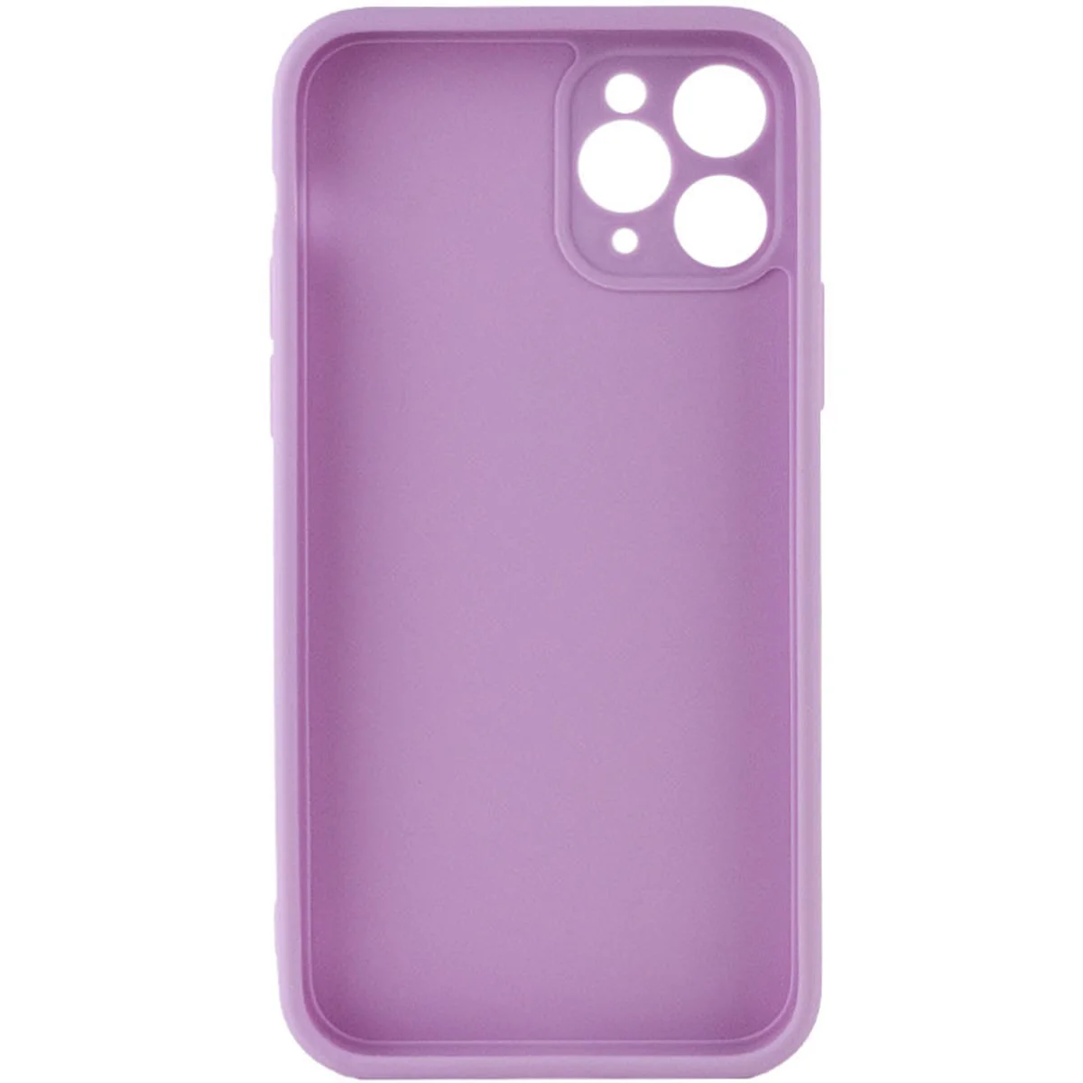 Силіконовий чохол Candy Full Camera для Apple iPhone 11 Pro Max (6.5 ") Бузковий / Dasheen