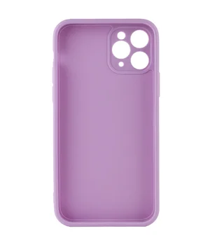 Силіконовий чохол Candy Full Camera для Apple iPhone 11 Pro Max (6.5 ") Бузковий / Dasheen