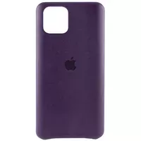 Шкіряний чохол AHIMSA PU Leather Case Logo (A) для Apple iPhone 11 Pro Max (6.5 ") Фіолетовий