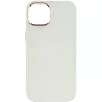 TPU чохол Bonbon Metal Style для Apple iPhone 11 Pro Max (6.5") Білий / White