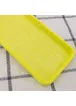Чехол Silicone Case Square Full Camera Protective (AA) для Apple iPhone 11 Pro Max (6.5") Желтый / Bright Yellow
