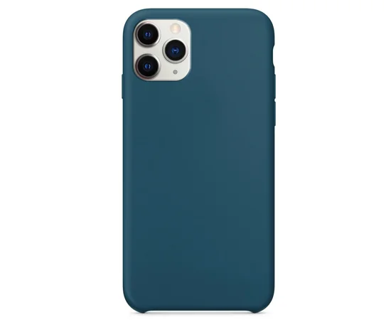 Силиконовый чехол Soft cover для Apple iPhone 11 Pro Max (6.5") Синий / Cosmos Blue