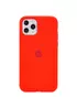Чохол Silicone case (A) (з закритим низом) для Apple iPhone 11 Pro Max (6.5 ") Червоний / Red
