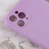 Силіконовий чохол Candy Full Camera для Apple iPhone 11 Pro Max (6.5 ") Бузковий / Dasheen
