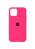 Чохол Silicone Case Full Protective (AA) для Apple iPhone 11 Pro Max (6.5 ") Рожевий / Barbie pink