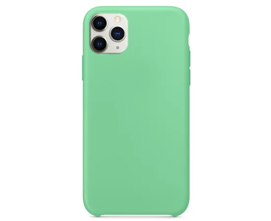 Силіконовий чохол Soft cover для Apple iPhone 11 Pro Max (6.5 ") Зелений / Spearmint