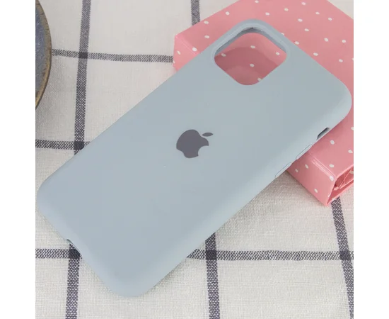 Чехол Silicone Case Full Protective (AA) для Apple iPhone 11 Pro Max (6.5") Серый / Stone