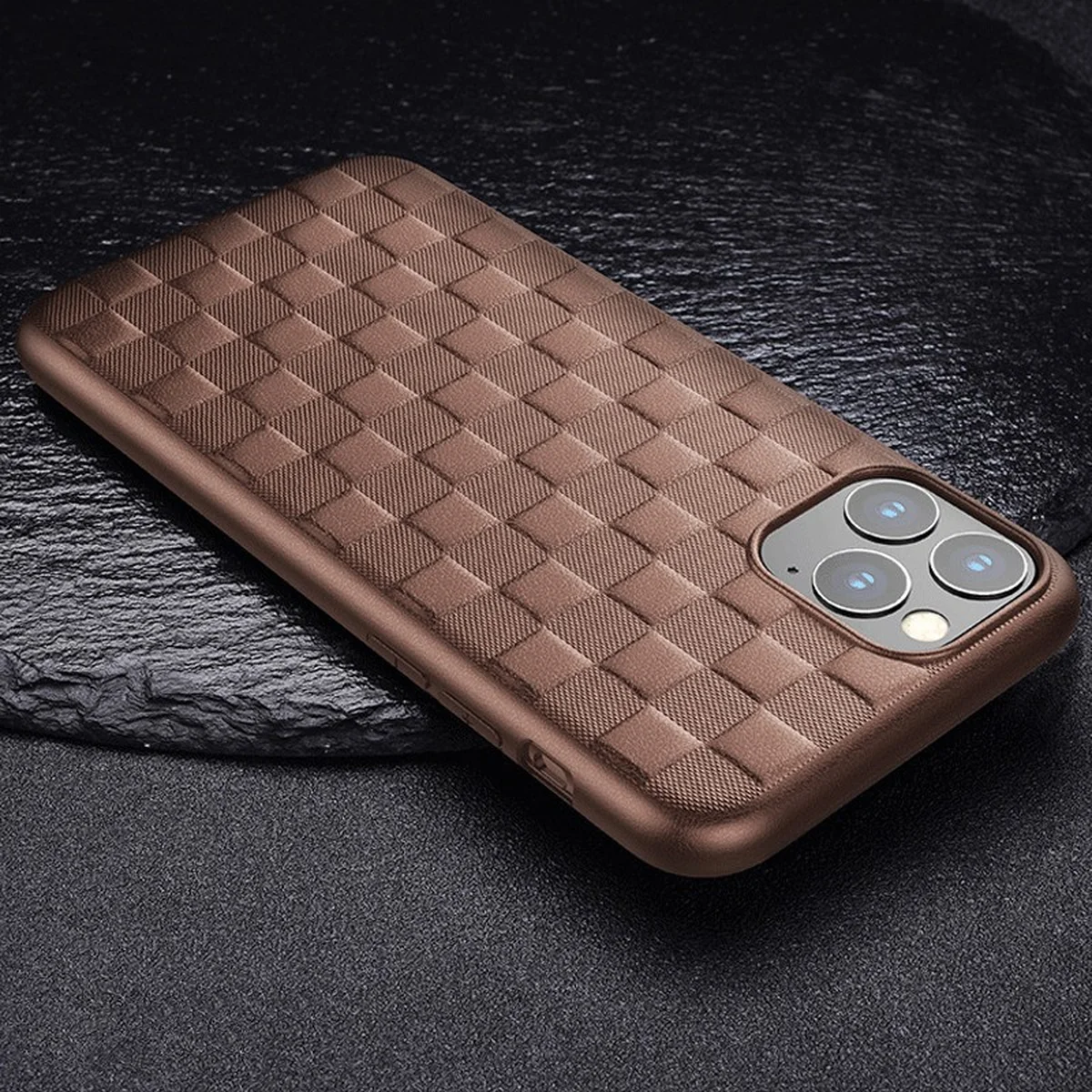 TPU накладка Classic LV series для Apple iPhone 11 Pro Max (6.5 ") Коричневий