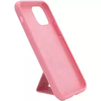 Чехол Silicone Case Hand Holder для Apple iPhone 11 Pro Max (6.5") Розовый / Pink