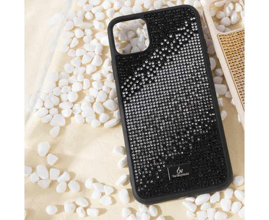 TPU чохол Bling World Rainbown Design для Apple iPhone 11 Pro Max (6.5 ") Чорний