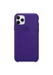 Чехол Silicone case (A) для Apple iPhone 11 Pro Max (6.5") Фиолетовый / Ultra Violet