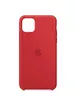 Чохол Silicone case (AAA) для Apple iPhone 11 Pro Max (6.5 ") Червоний / Red