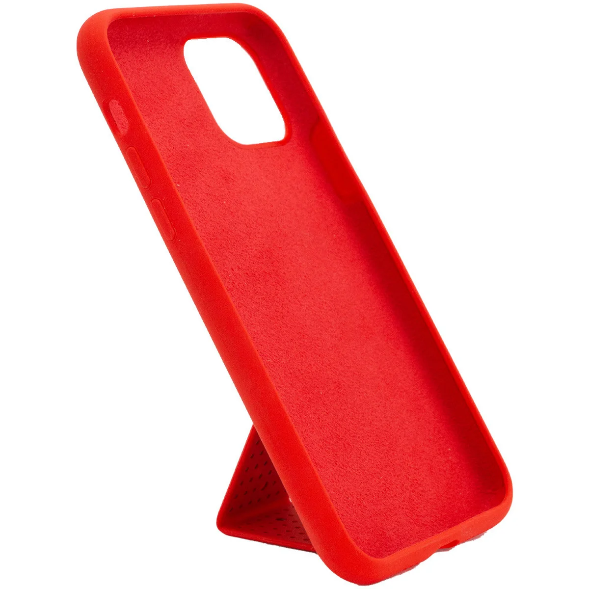 Чохол Silicone Case Hand Holder для Apple iPhone 11 Pro Max (6.5 ") Червоний / Red