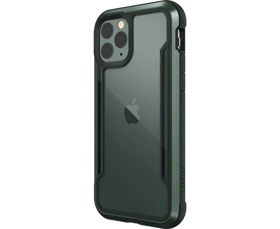 Чохол Defense Shield Series (TPU + Metal + PC) для Apple iPhone 11 Pro Max (6.5 ") Зелений / Midnight Green