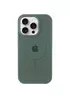 Чохол Silicone Case Full Protective (AA) with MagSafe для Apple iPhone 11 Pro Max (6.5") Зелений / Pine green