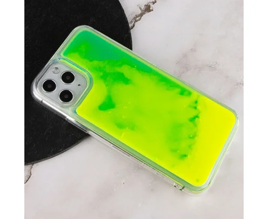 Неоновий чохол Neon Sand glow in the dark для Apple iPhone 11 Pro Max (6.5 ") Зелений