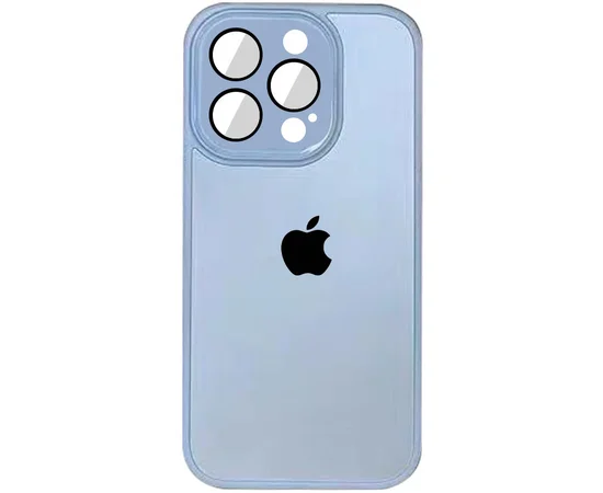 Чохол TPU+Glass Sapphire Midnight для Apple iPhone 11 Pro Max (6.5") Блакитний / Blue
