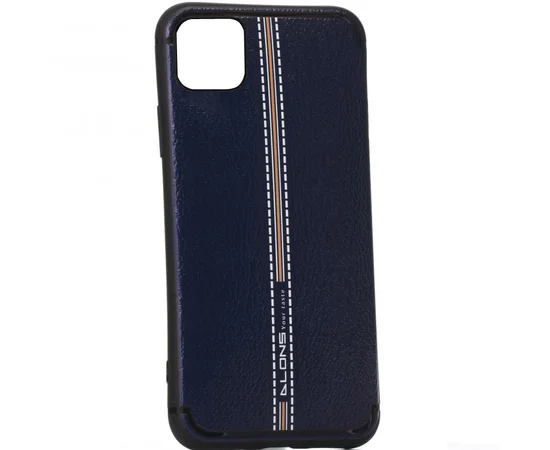 TPU чехол DLONS Lenny Series для Apple iPhone 11 Pro Max (6.5") Синий