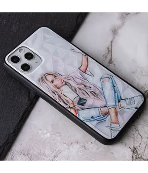 TPU+PC чехол Prisma Ladies для Apple iPhone 11 Pro Max (6.5") Selfie