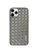 Кожаная накладка VORSON Braided leather series для Apple iPhone 11 Pro Max (6.5") Серый