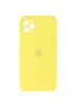 Чехол Silicone Case Square Full Camera Protective (AA) для Apple iPhone 11 Pro Max (6.5") Желтый / Yellow