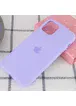 Чохол Silicone case (A) (з закритим низом) для Apple iPhone 11 Pro Max (6.5 ") Бузковий / Dasheen