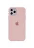 Чохол Silicone case (A) (з закритим низом) для Apple iPhone 11 Pro (5.8 ") Рожевий / Pink Sand