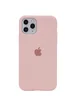Чехол Silicone case (A) (с закрытым низом) для Apple iPhone 11 Pro (5.8") Розовый / Pink Sand