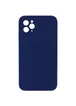 Чехол Silicone Case Lakshmi Square Full Camera для Apple iPhone 11 Pro (5.8") Темно-синий / Midnight blue