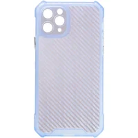 Чехол TPU Ease Carbon color series для Apple iPhone 11 Pro (5.8") Синий / Прозрачный