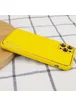 Кожаный чехол Xshield для Apple iPhone 11 Pro (5.8") Желтый / Yellow