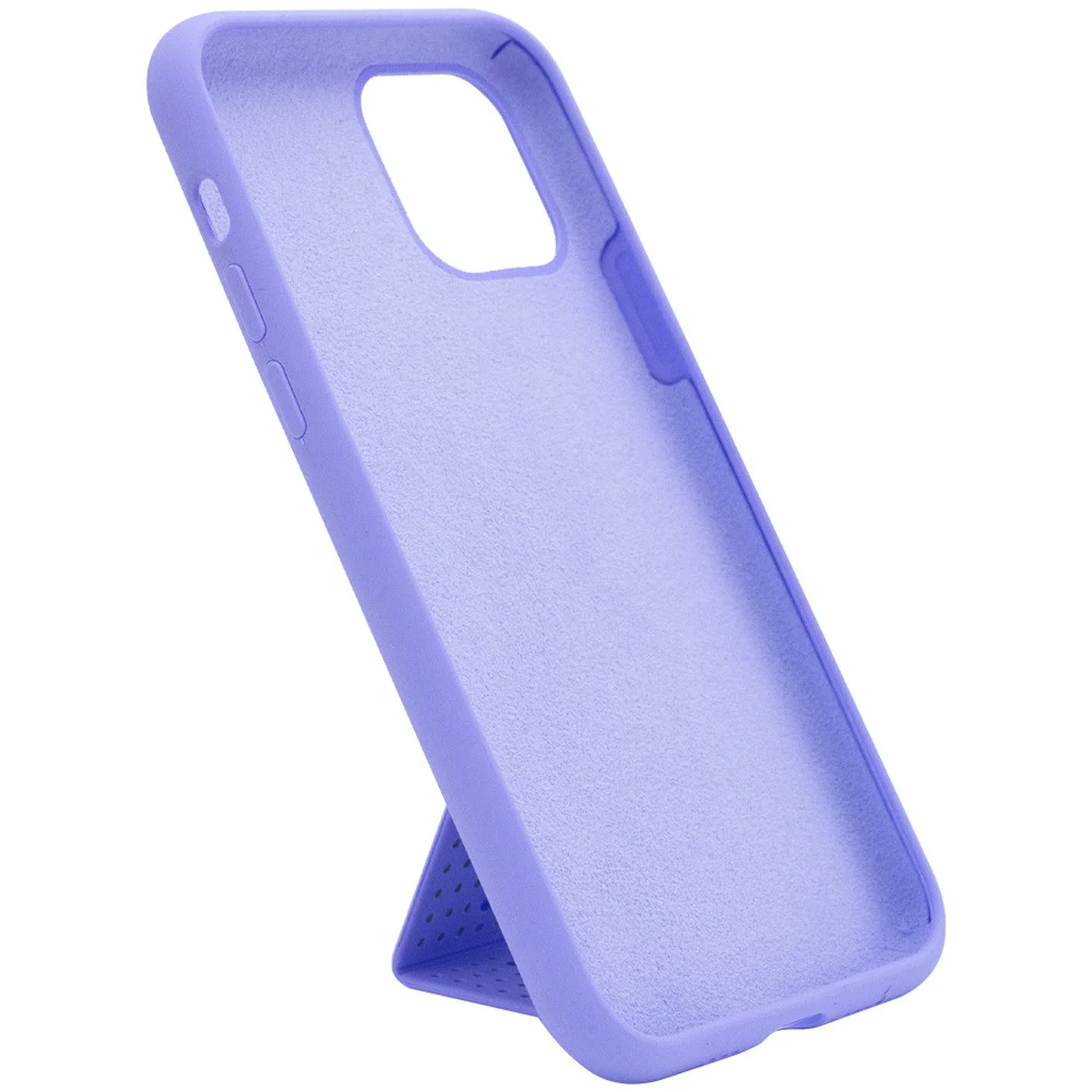 Чохол Silicone Case Hand Holder для Apple iPhone 11 Pro (5.8 ") Бузковий / Dasheen