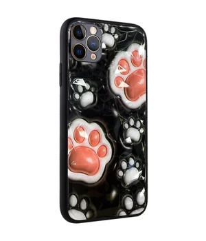 TPU+PC чехол Prisma Plushie для Apple iPhone 11 Pro (5.8") Paws