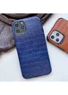 Кожаная накладка Epic Vivi Crocodile series для Apple iPhone 11 Pro (5.8") Синий