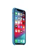 Чехол Silicone case (A) для Apple iPhone 11 Pro (5.8") Голубой / Sky Blue