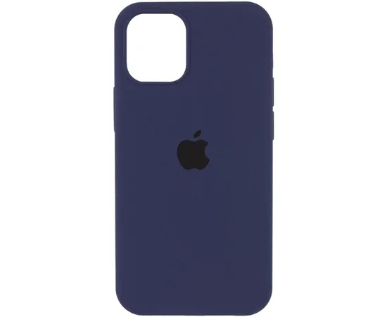 Чехол Silicone Case (AA) Logo with MagSafe для Apple iPhone 11 Pro (5.8") Темно-синий / Midnight blue