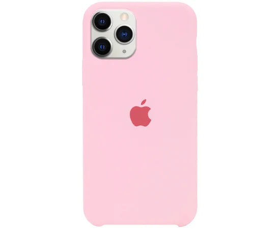 Чехол Silicone Case (AA) для Apple iPhone 11 Pro (5.8") Розовый / Light pink