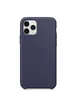 Силиконовый чехол Soft cover для Apple iPhone 11 Pro (5.8") Синий / Midnight Blue