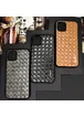 Кожаная накладка VORSON Braided leather series для Apple iPhone 11 Pro (5.8") Коричневый