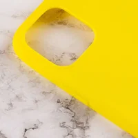 Силиконовый чехол Candy для Apple iPhone 11 Pro (5.8") Желтый