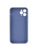 Силиконовый чехол Candy Full Camera для Apple iPhone 11 Pro (5.8") Голубой / Mist blue