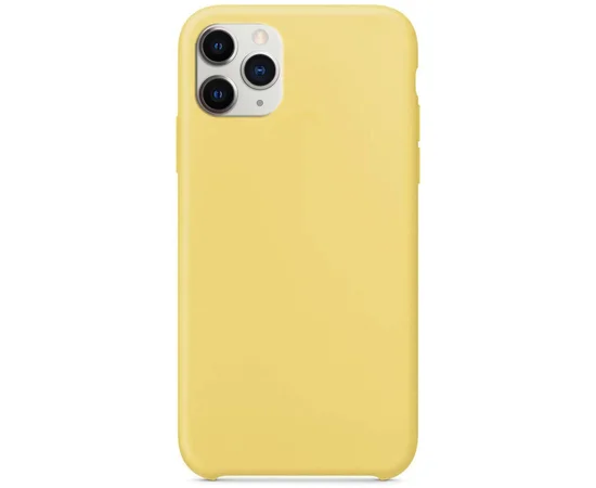 Силиконовый чехол Soft cover для Apple iPhone 11 Pro (5.8") Желтый / Yellow