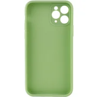 Силиконовый чехол Candy Full Camera для Apple iPhone 11 Pro (5.8") Фисташковый