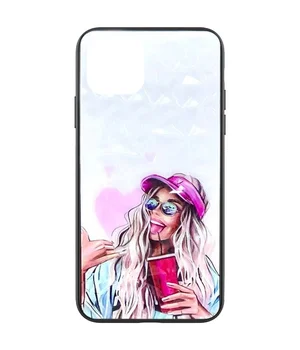 TPU+PC чехол Prisma Ladies для Apple iPhone 11 Pro (5.8") Cocktail