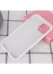 Чехол Silicone case (A) (с закрытым низом) для Apple iPhone 11 Pro (5.8") Белый / White