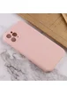 Силиконовый чехол Candy Full Camera для Apple iPhone 11 Pro (5.8") Розовый / Pink Sand