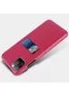Кожаная накладка G-Case Cardcool Series для Apple iPhone 11 Pro (5.8") Красный