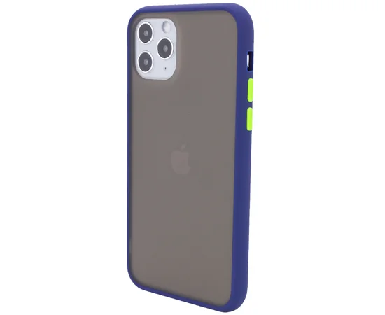 TPU+PC чехол Color Buttons для Apple iPhone 11 Pro (5.8") Синий