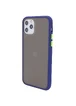 TPU+PC чехол Color Buttons для Apple iPhone 11 Pro (5.8") Синий